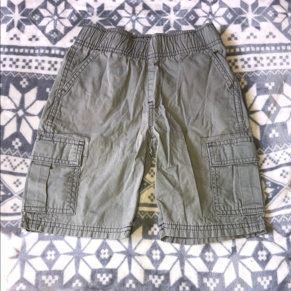 The Children's Place Olive Green Cargo Shorts